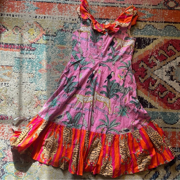 Cella & Flo nursery midi dress NWT - Picture 9 of 10